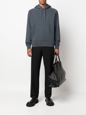 TOM FORD long-sleeved cotton hoodie - Grey