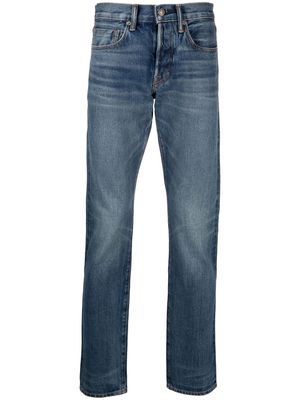 TOM FORD low-rise straight-leg jeans - B19 BLUE