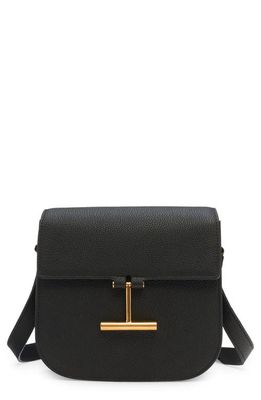 TOM FORD Medium Tara Leather Crossbody Bag in Black