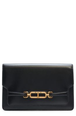 TOM FORD Medium Whitney Leather Shoulder Bag in 1N001 Black