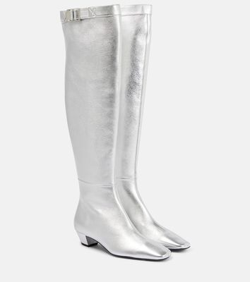 Tom Ford Metallic over-the-knee boots