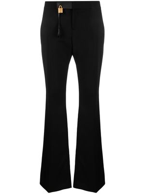 TOM FORD mid-rise flared trousers - Black