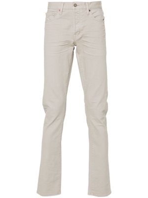 TOM FORD mid-rise slim-fit jeans - Grey