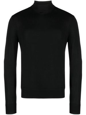 TOM FORD mock-neck wool jumper - Black