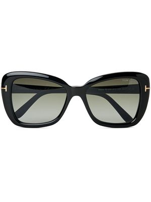 TOM FORD oversize-frame sunglasses - Black