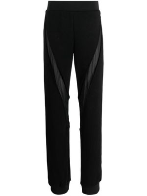 TOM FORD panelled cotton track pants - Black