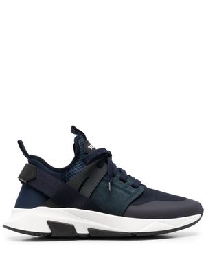 TOM FORD panelled high-top sneakers - Blue