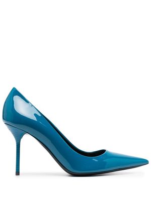 TOM FORD patent leather pointed-toe pumps - Blue
