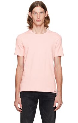 TOM FORD Pink Crewneck T-Shirt
