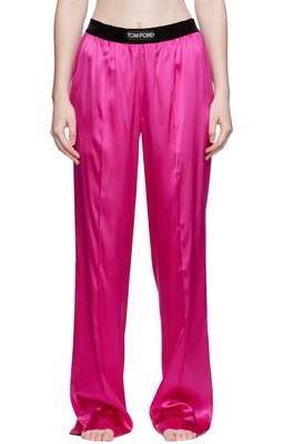 TOM FORD Pink Pyjama Lounge Pants