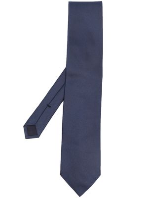 TOM FORD pointed silk tie - Blue