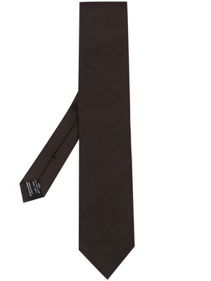 TOM FORD pointed silk tie - Brown