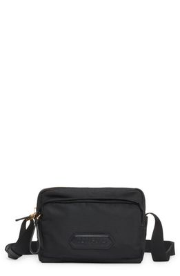 TOM FORD Recycled Nylon Top Handle Bag in Black