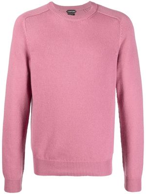 TOM FORD round-neck knit jumper - Pink