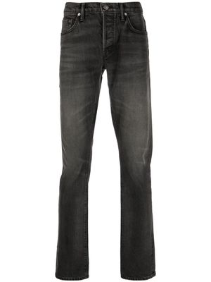 TOM FORD Selvedge straight-leg jeans - Black