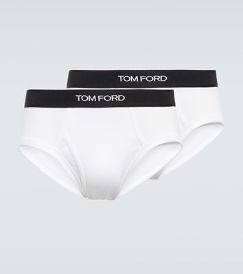 Tom Ford Set of 2 cotton-blend briefs