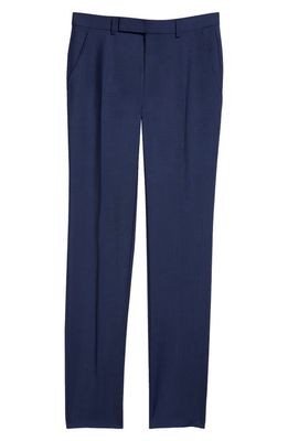 TOM FORD Shelton Original British Mohair Blend Trousers in Ink Blue