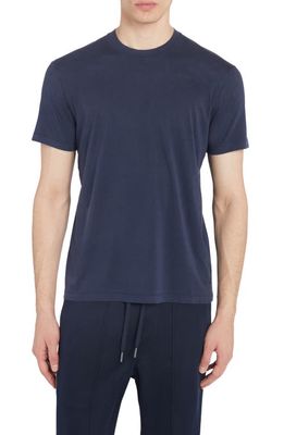 TOM FORD Short Sleeve Crewneck T-Shirt in Dark Blue