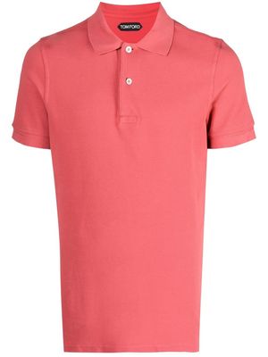 TOM FORD short-sleeves polo shirt - Pink