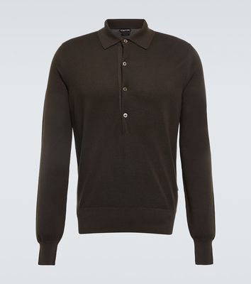 Tom Ford Silk and cotton Polo sweater