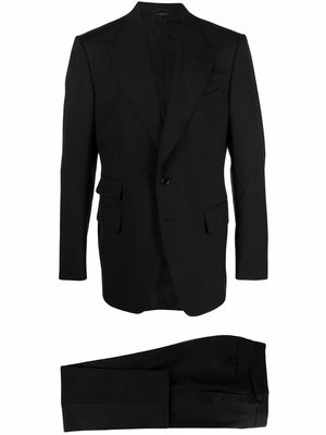 TOM FORD single-breasted tailored suit - Black