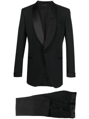 TOM FORD slim-cut two-piece tuxedo suit - Black