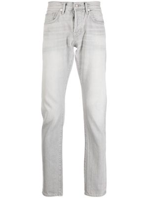 TOM FORD stonewashed skinny-cut jeans - Grey