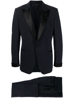 TOM FORD tailored single-breasted tuxedo suit - Blue