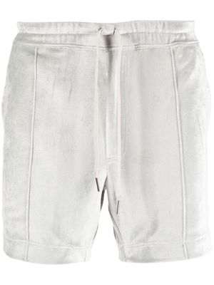 TOM FORD terry-cloth effect shorts - Grey