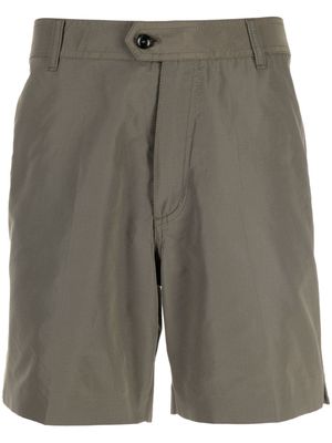 TOM FORD thigh-length cotton tailored shorts - Green
