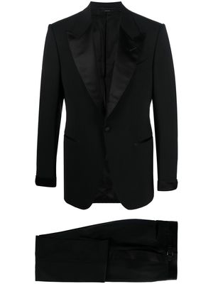 TOM FORD two-piece single-breasted dinner suit - Black