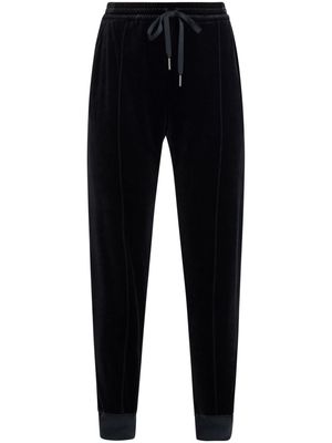 TOM FORD velvet track pants - Black