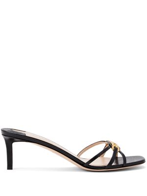 TOM FORD Whitney 55mm leather mules - Black