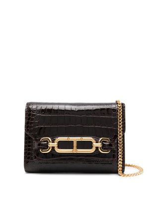 TOM FORD Whitney leather mini bag - Brown