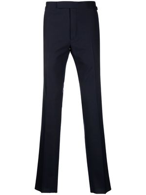 TOM FORD wool tailored trousers - Blue