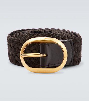 Tom Ford Woven suede belt