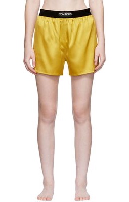 TOM FORD Yellow Boxer Shorts