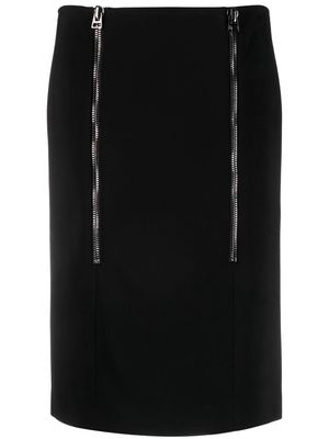 TOM FORD zip-detail pencil skirt - Black