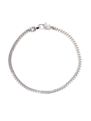 Tom Wood 7 inch curb-chain bracelet - Silver