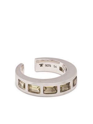 Tom Wood Arch gemstone-detail ring - Silver