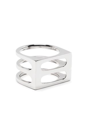 Tom Wood Cage recycled sterling silver ring