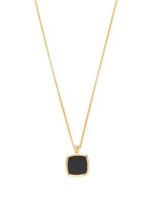 Tom Wood chain-link necklace with pendant - Gold