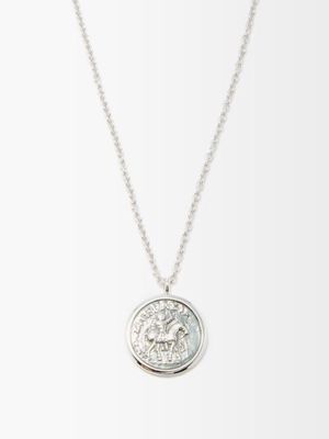 Tom Wood - Coin Pendant Sterling-silver Necklace - Mens - Silver