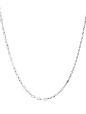 Tom Wood double-chain necklace - Silver