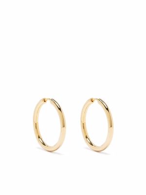 Tom Wood large gold-plated hoop earrings