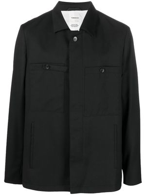 Tom Wood Metropole wool shirt jacket - Black