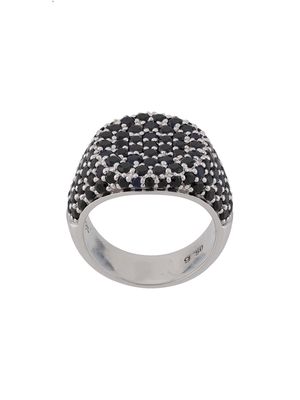 Tom Wood Oval Cocktail signet ring - Silver