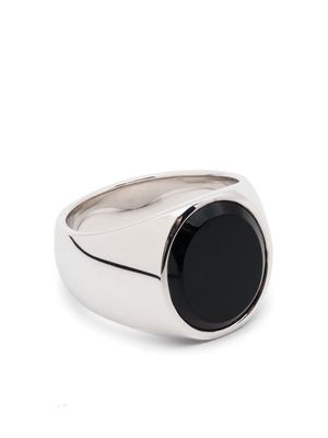 Tom Wood Oval onyx-stone silver ring