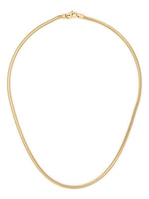 Tom Wood polished snake-chain necklace - Gold