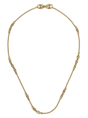 Tom Wood rolo bean chain necklace - Gold